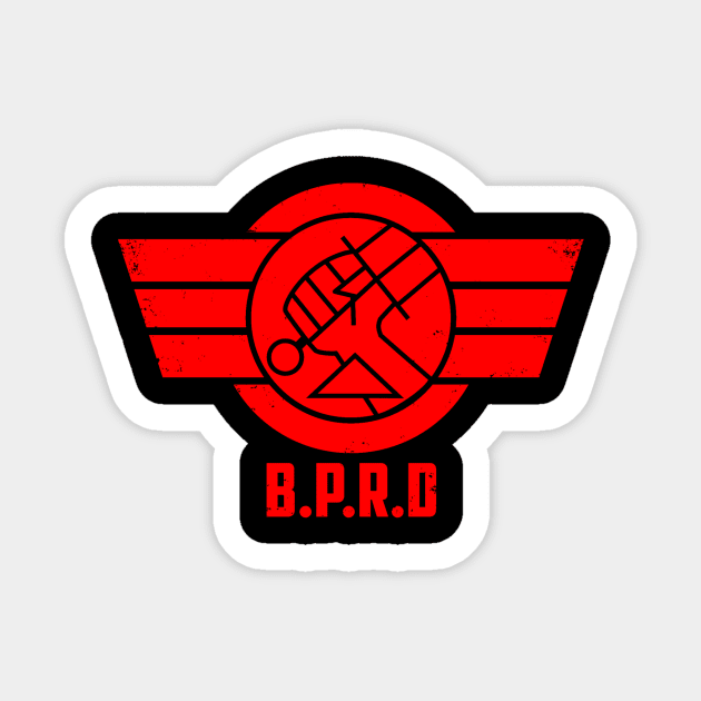 BPRD (Red) Sticker by Nerdology